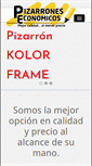 Mobile Screenshot of pizarrones.mx